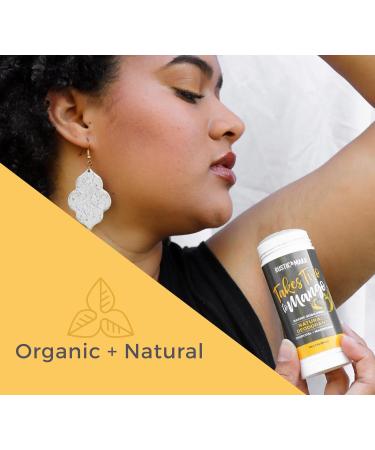 Rustic Maka Natural Deodorant - Takes Two To Mango (Mango + Lime) | Aluminum-Free Baking Soda-Free Paraben-Free Activated Charcoal | Continuous Odor Control - 3-Pack - Buy Online on SooperMarket.com