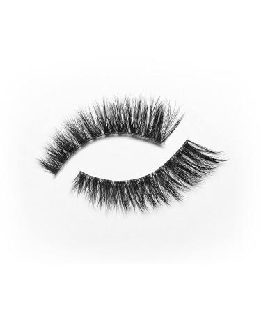 Eylure Luxe Cashmere No. 6 False Lashes with Adhesive - 1 Pair | Long-Lasting Glamorous Eyelashes - Buy Online on SooperMarket.com