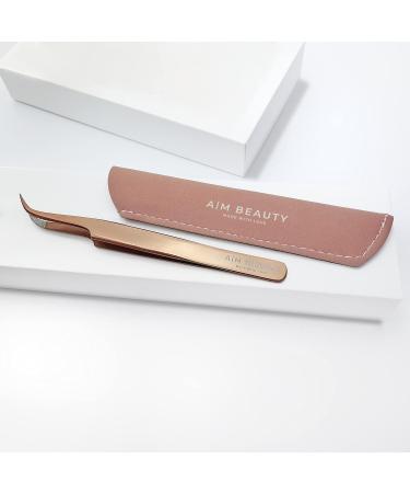 Beauty Tweezers Diamond Edition Set | Rose Gold Eyelash & Nail Design Accessories | International Shipping - Buy Online on SooperMarket.com