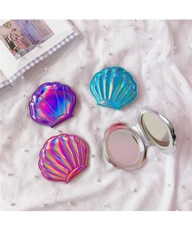 X Hot Popcorn Double-Sided Compact Makeup Mirror - 4 Color Shell, 2x Magnification - Girls' Beauty Essential - Buy Online on SooperMarket.com