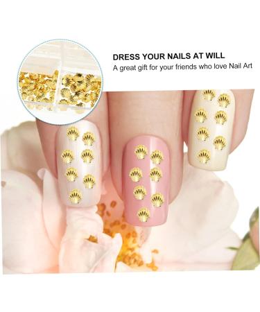 Amosfun 3 Boxes Alloy Nail Accessories Golden Nail Rhinestones Resin Filler Fake Nail Studs Nail Art Stud Eye Gem Glitter Nail Sequins Nail Art Stickers Manicure Accessories Metal 3D Alien - Buy Online on SooperMarket.com