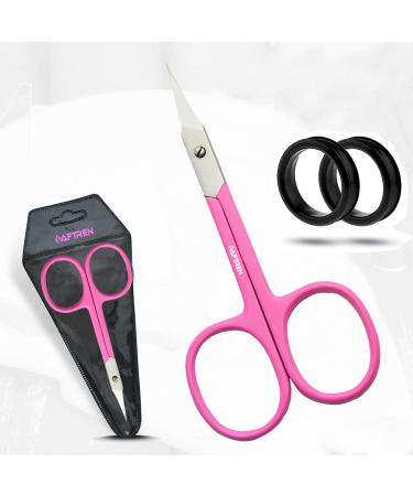 Professional Cuticle Nipper Sharp Stainless Steel Cuticle Scissors Non-Slip Handle Precisely Removing Excess Cuticles and Dead Skin (Mehroon 4 Inch) 4 Inch Mehroon