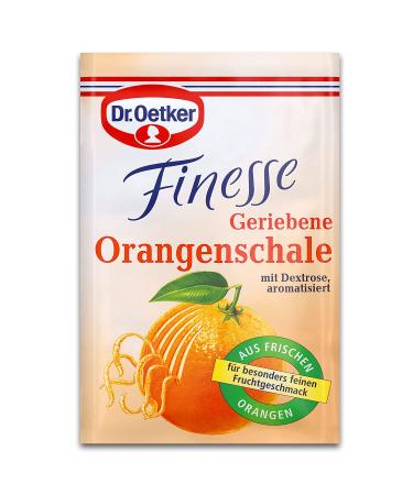 Dr Oetker Finesse Grated Orange Peel 3X 6G