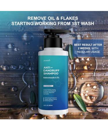 Ketoconazole Shampoo for Dandruff - Extra Strength Antifungal Treatment for Men & Women | Psoriasis & Dermatitis Care - Buy Online on SooperMarket.com