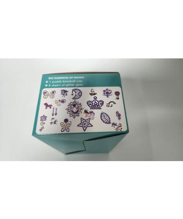 DIY Baseball Cap Kit for Girls Ages 4-10 | Decorate Your Own Cap with Gem Stickers | Perfect Birthday or New Year Gift - Buy Online on SooperMarket.com