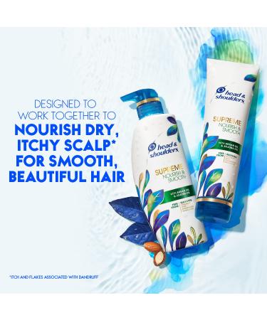 Head & Shoulders Supreme Dry Scalp Treatment Shampoo & Conditioner Set - Sulfate-Free, Nourishing with Jojoba & Argan Oil - 21.2 Fl Oz - Buy Online on SooperMarket.com