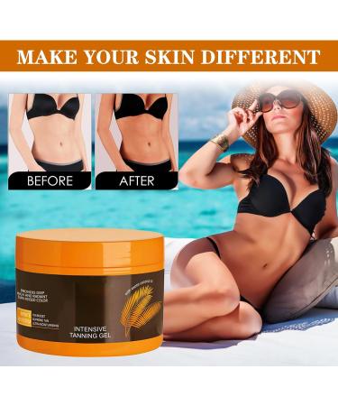 FunnAura Intensive Tanning Gel Tanning Accelerator Cream for Sunbeds & Outdoor Sun - Buy Online on SooperMarket.com