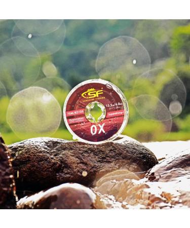 SF Clear Fluorocarbon Tippet Line for Trout Fishing - 100M 3X Leader Tippet - Buy Online on SooperMarket.com