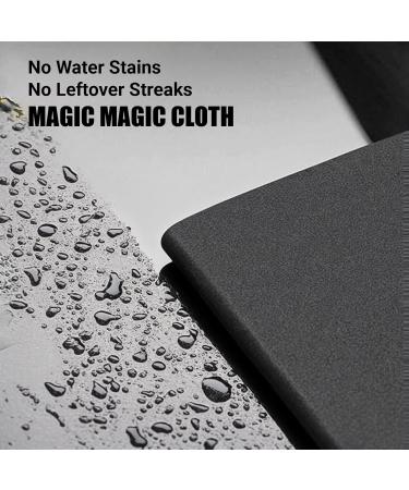 DNSHAN 10 Pcs Thickened Magic Cleaning Cloth Streak Free Microfiber Magic Cleaning Wipes Reusable Window Cleaning Rag for Kitchen - Buy Online on SooperMarket.com
