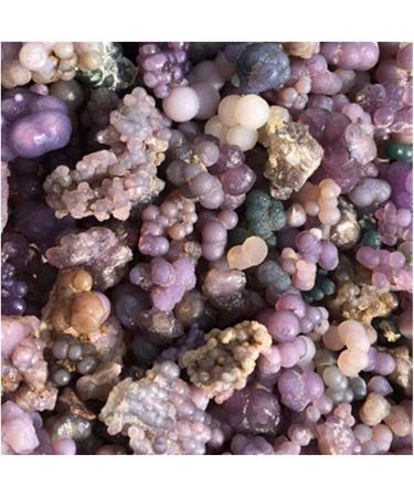 Gemstones and Crystals 50g-300g Natural Purple and Green Crystal Grape Agate Point Specimen Home Decoration FUZEGRDLI (Color : Grape Agate Size : 50g) 50g Grape Agate - Buy Online on SooperMarket.com