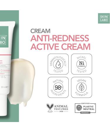 SKIN LABO Active Anti-Redness Cream Soothing Moisturizing with Defensil-Plus & Calendula Extract - 30ml - Buy Online on SooperMarket.com