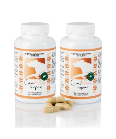Canimove Hepar (200 tablets) |Liver protection with Karaliv Cholin and Silymarin |Innovative veterinary recipe for the liver |XL range up to 200 days (at 10 kg)