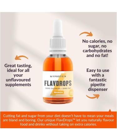 Flavour Drops Bundle with Flavdrops and Spoon Set - Cherry Blueberry Strawberry Peach and Mango 50ml Each - Pack of 5 - Zero Calories - Buy Online on SooperMarket.com