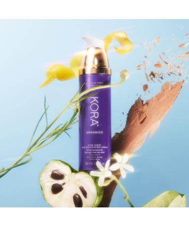 KORA Organics Noni Night AHA Serum - Organic Resurfacing & Smoothing | Cruelty-Free Skincare (1.01 fl oz - Buy Online on SooperMarket.com