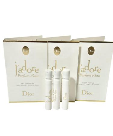 Dior J'adore Parfum D'Eau Women Sample Spray Perfume Set of 3 - Buy Online on SooperMarket.com