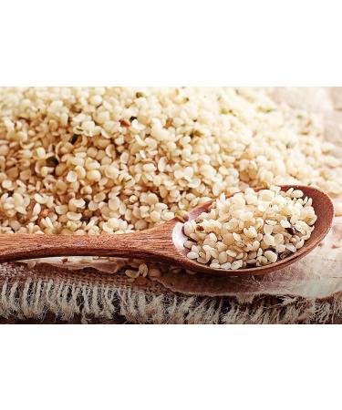 Canah Natural Hemp Seed Raw Shelled (Hulled) Hearts 500 g Vegan High in Protein Fiber Omega 3 & Omega 6 Amino Acids Vitamins and Minerals Certified Kosher + Free Bonus Recipes 500g - Buy Online on SooperMarket.com
