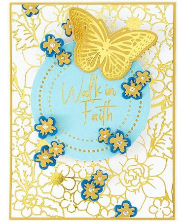 Spellbinders Faith Sentiments Glimmer Hot Foil Plate Set - Metal - Buy Online on SooperMarket.com