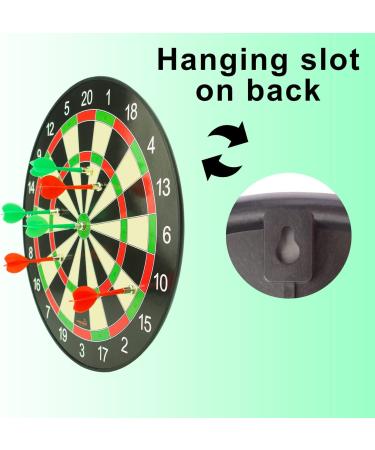 Magnetic Dart Board Game Set - Safe Indoor Outdoor Fun for Kids and Adults | 12pcs Magnetic Darts | Perfect Family Gift - Buy Online on SooperMarket.com