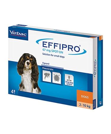 Effipro Spot On for Small Dogs 2-10kg 4 Pipettes