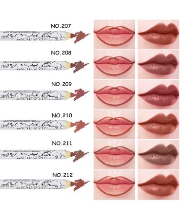 Ownest 12-Piece Lip Liner Pen Set - Matte Nude Lip Liner Pencil Kit for High Pigment and Sexy Lips - Buy Online on SooperMarket.com