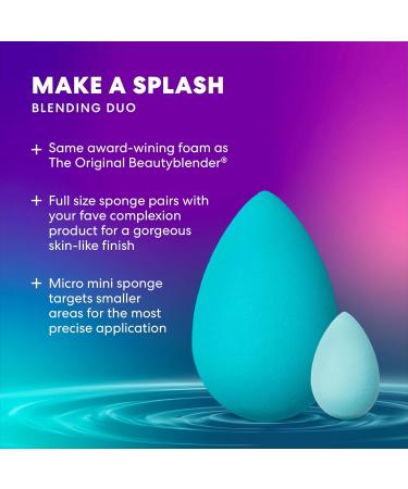 Beautyblender Make a Splash - Premium Blending Sponges for Flawless Application | International Shipping Available - Buy Online on SooperMarket.com
