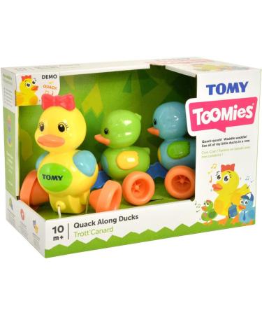 Tomy E4613 Baby Toy Duck Family - Colorful Pull-Up Toy with Sound Effect for Crawling & Running Infants - Ideal for Boys & Girls 10+ Months - Buy Online on SooperMarket.com