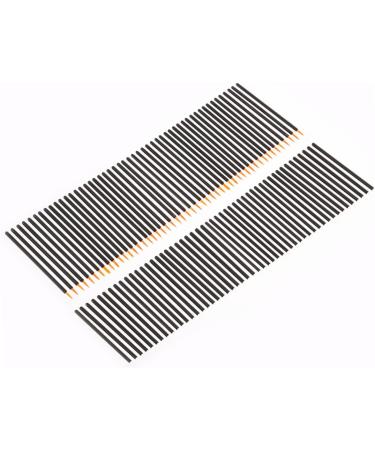 BELLIFFY 100pcs Eye Makeup Tools Eyeshadow Eye Shadow Eyebrow Brush Applicator White 10X0.5X0.5cm White - Buy Online on SooperMarket.com