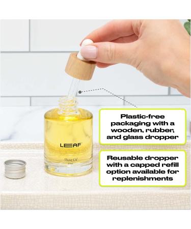 Leaf Shave Oil 1.7 fl oz - Pre & Post Shave Oil for Smooth Shave | Reduce Irritation | Women & Men - Buy Online on SooperMarket.com