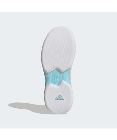 Adidas Women's Courtjam Control Tennis Shoes - Ftwr White/Bliss Blue - Size 37 1/3 EU - International Shipping Available - Buy Online on SooperMarket.com