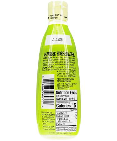 S&B Wasabi Paste 10.93-Ounce Bottles (Pack of 2) - Authentic Japanese Condiment - Buy Online on SooperMarket.com