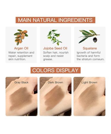 LSxia Brow Stamp and Stencil Kit - Waterproof Eyebrow Powder with 10 Stencils, Light Brown - Perfect for Natural Eye Brow Definition and Shaping - Women's Eye Brown Makeup - Buy Online on SooperMarket.com