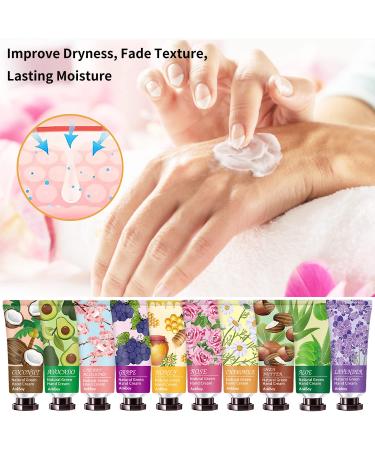 38 Pack Hand Cream Gift Set for Women & Men - Shea Butter Moisturizing Lotion for Dry Cracked Hands - Plant Fragrance, Natural Scented Hand Care - Travel Size Bulk Gift for Her, Mom, Grandma - Buy Online on SooperMarket.com