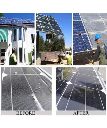 Window Cleaning Pole Water Fed Telescopic Brush Extendable Cleaner Conservatory Roof for Photovoltaic Panel Cleaning Cleaning Window Car Window (Size : 5m/16.4ft) (9m/29.5ft) - Buy Online on SooperMarket.com