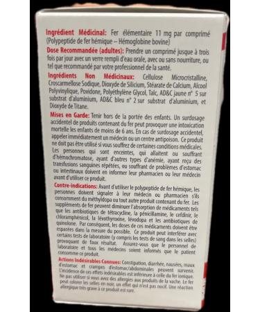 Proferrin 11mg Heme Iron 90Tablets - Buy Online on SooperMarket.com