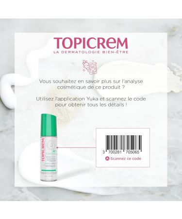 Topicrem - AC Control Intensive Serum - Anti-Blemish Sebum Regulator and Residual Marks - Sensitive Skin Combination to Oily Skin - Acne Tendency - Teens & Adults - 32 ml - Buy Online on SooperMarket.com
