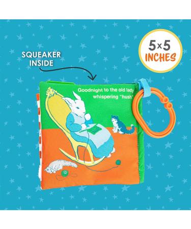 Goodnight Moon Soft Book with On The Go Clip - 5 Inch - Kids Preferred - Buy Online on SooperMarket.com