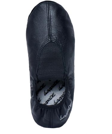 Buy Lappade Extra Wide Gymnastics & Dance Shoes - Black Leather Sole Size 27 EU | Ideal for Ballet Blocks & Gymnastiums - International Shipping - Buy Online on SooperMarket.com