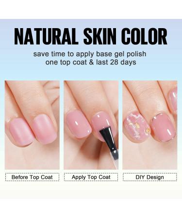 TOMICCA Extra Short Oval Nail Tips 180PCS Pink Soft Gel Nails - 3 in 1 Base Coat Coverage - Matte Full Coverage Nail Tips for Nail Art Extensions - Buy Online on SooperMarket.com