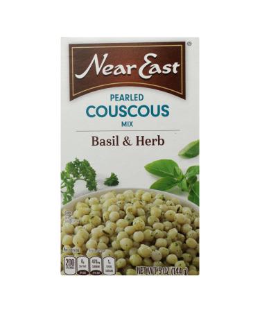 Near East Basil and Herb Pearled Couscous Mix, 5 Ounce - 12 per case.