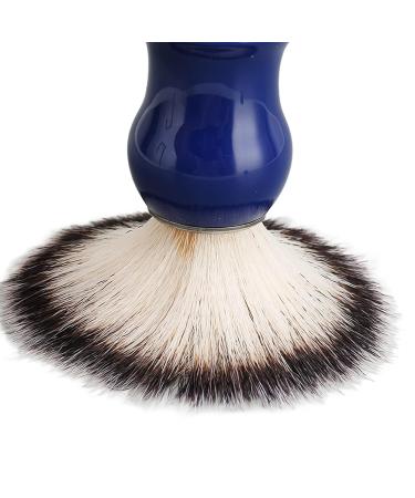 Men's Shaving Brush with Blue Handle - Salon Quality Lightweight Nylon Brushes for Comfortable Shaves - Perfect Gift for Boyfriends and Dads - Buy Online on SooperMarket.com