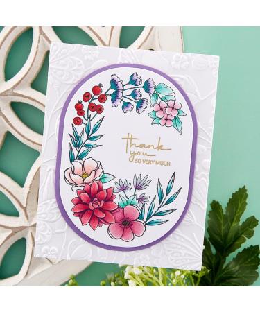 Spellbinders Beautiful Butterflies 3D Embossing Folder - Clear | Shop Now - Buy Online on SooperMarket.com