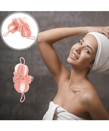 KALLORY 2Pcs Exfoliating Bath Loofah Sponge Set - Shower Scrubber & Body Scrubber for Ultimate Cleanse | International Shipping - Buy Online on SooperMarket.com