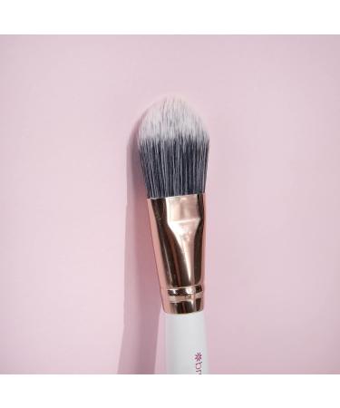 Buy Brushworks Foundation-P 100g - White/Gold | Best International Shipping Available - Buy Online on SooperMarket.com