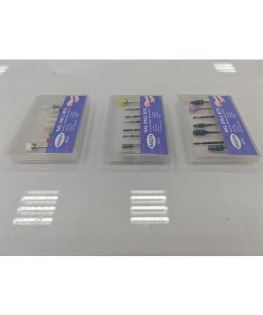 MAQUITA 24pcs Professional Ceramic Tungsten Alloy Nail Drill Bits - Gel & Acrylic Removal Tools for Manicure Pedicure - Nail Accessories - Buy Online on SooperMarket.com