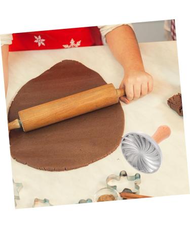 Ciieeo 3pcs Biscuit Mold Round Crackers Chocolate Sugar Cookie Fondant Making Molds Cookie Embosser DIY Cookie Stamp Embossing Cookie for Baking Mooncake Tool Hamburger Zinc Alloy Butter - Buy Online on SooperMarket.com