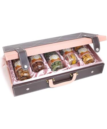 Jaiccha Ghasitaram Christmas Gifts Signature Wooden Box Wooden with 5 Assortments Variation Box wooden with 5 Assortments Variation Cap - Buy Online on SooperMarket.com