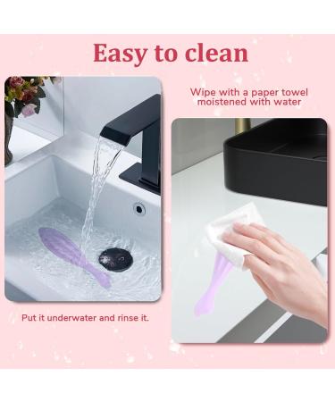 Silicone Face Roller - Portable Washable Facial Massager for Women | Gua Sha Skin Care Tool (Purple - Buy Online on SooperMarket.com
