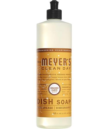 Mrs. Meyer's Kitchen Set - Dish Soap Hand Soap & Multi-Surface Cleaner (3 CT) - Orange Clove Scent | International Shipping Available - Buy Online on SooperMarket.com