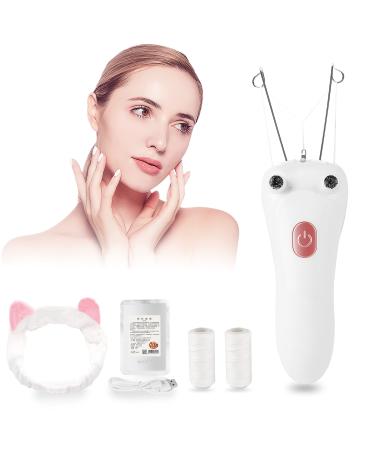 Threading Hair Removal Face Epilator USB Charging Threading Tool for Face Electric Threading Eyebrow Threading Machine for Women
