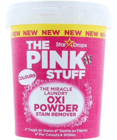 The Pink Stuff - The Miracle Laundry Oxi Powder Stain Remover for Colours 1KG